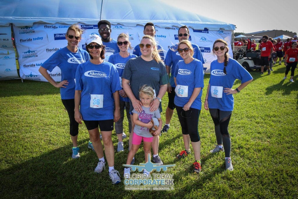 Alluvionic Team Runs in the Brevard County Corporate 5K for Second Year ...