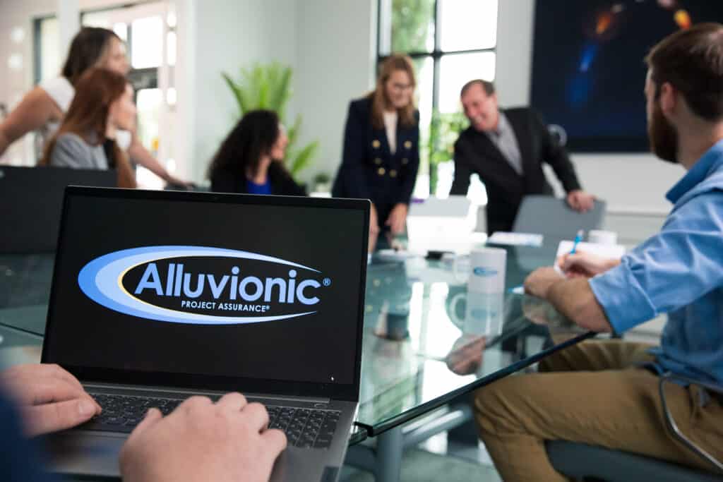 project manager attending a meeting