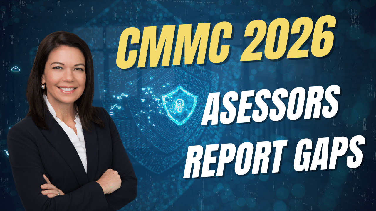 YouTube thumbnail for CMMC 2026 Assessor Report